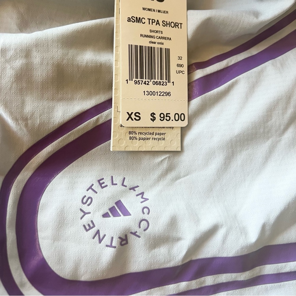 ADIDAS BY STELLA MCCARTNEY TRUEPACE RUNNING SHORTS*NWT - Picture 5 of 7